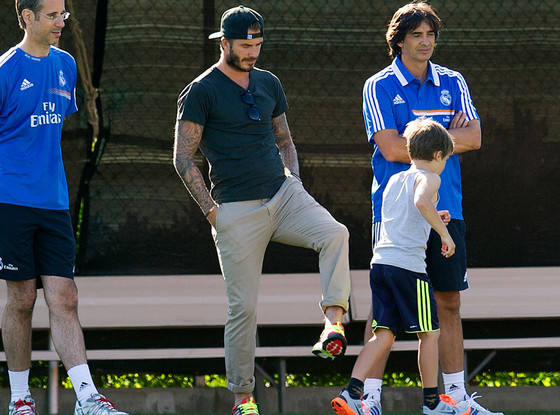 David Beckham, Cruz Beckham David Beckham, Cruz Beckham